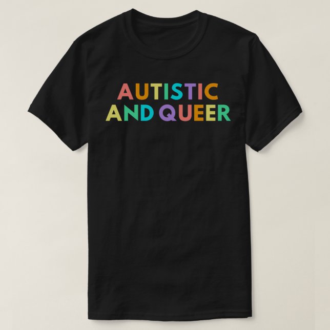 Camiseta Autista y marica (Diseño del anverso)