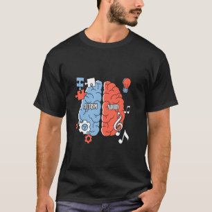 Camiseta Autista y TDAH Autismo Hiperactividad Neurodiversi