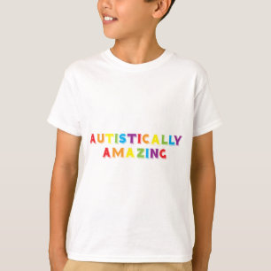 Camiseta Autístamente asombroso