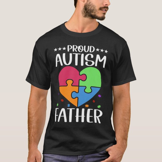 Camiseta Autistic Autism Awareness Month Cute Proud Autism  (Anverso)