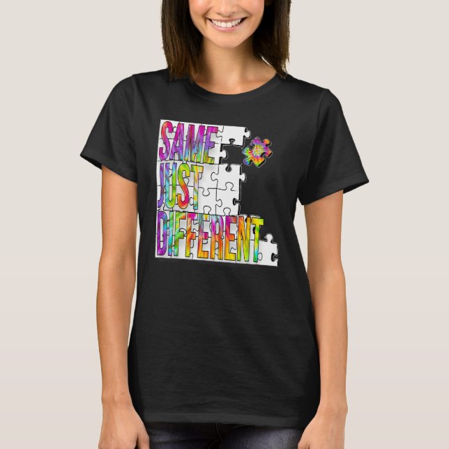 Camiseta Autistic Clothing For Adult Men Women & Kids With  (Anverso)