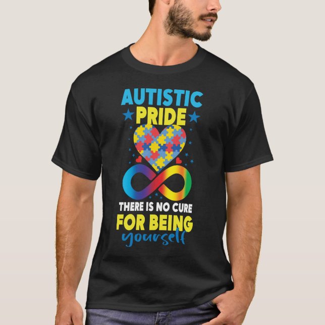 Camiseta Autistic Pride Day Autism Neurodiversity Infinity  (Anverso)