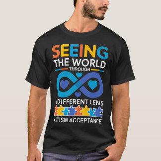 Camiseta Autistic Pride For Men Women Kids  Son. Autism Awa