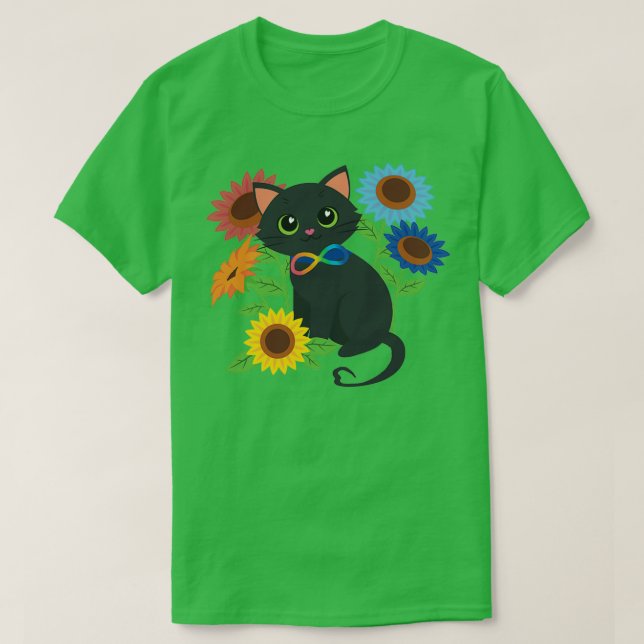 Camiseta AutistiCat (Diseño del anverso)