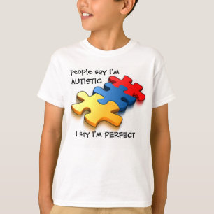 Camiseta Autístico soy perfecto