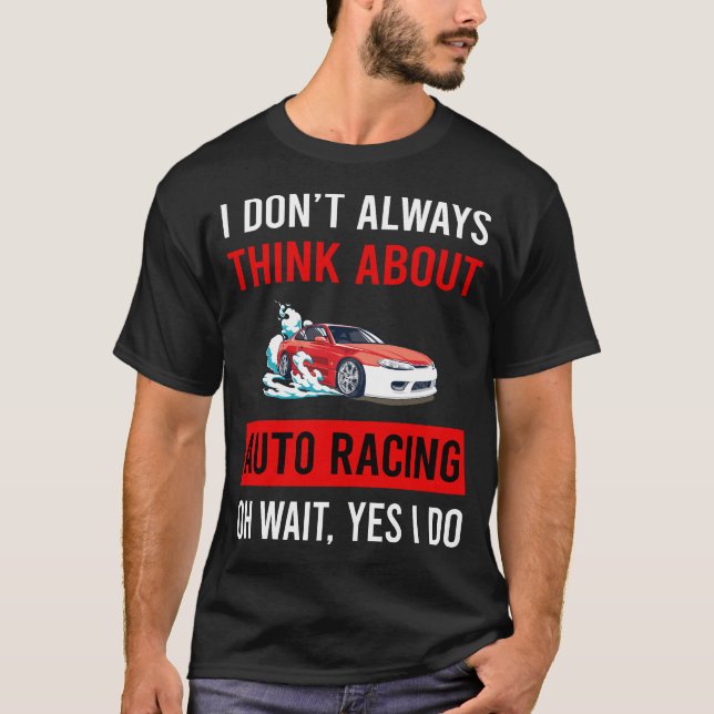 Camiseta Auto Carreras Automovil Autosport Motorsport (Anverso)