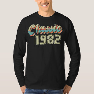 Camiseta Auto clásico 1982 40º cumpleaños 40 años de edad 3