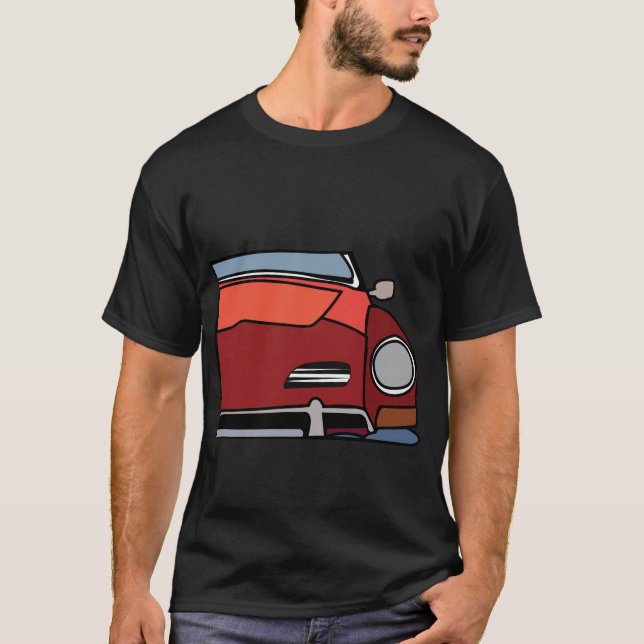 Camiseta Auto clásico de época (Anverso)