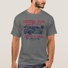 Camiseta Auto clásico de hierro vintage