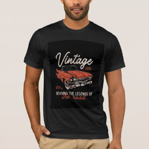 Camiseta Auto clásico de la época 1890 - Automotivo retro