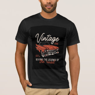 Camiseta Auto clásico de la época 1890 - Automotivo retro