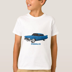 Camiseta Auto clásico Guay blue 1959