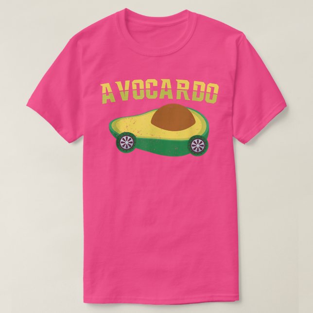 Camiseta Auto de aguacate que dice regalo de Mechatronics v (Diseño del anverso)