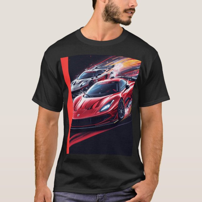 CAMISETA AUTO DE CARRERAS (Anverso)