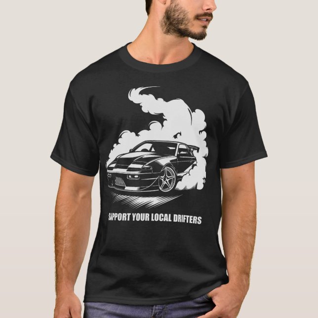 Camiseta Auto de deriva S2 (128) (Anverso)