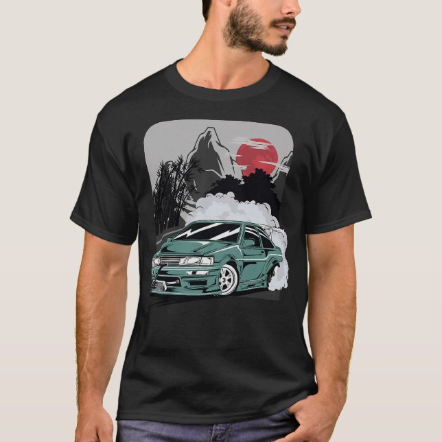 Camiseta Auto de deriva S2 (20) (Anverso)