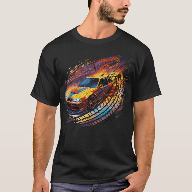 Camiseta Auto de deriva S2 (200) (Anverso)