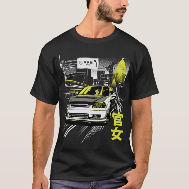 Camiseta Auto de deriva S2 (214) (Anverso)