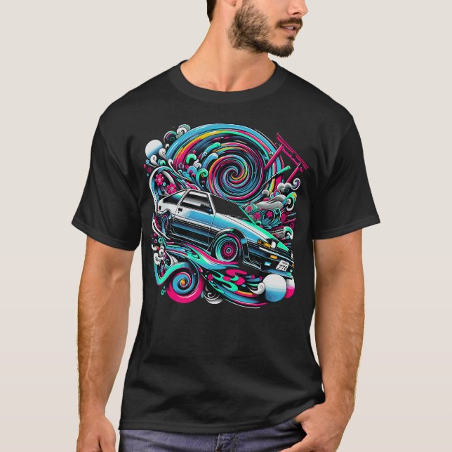 Camiseta Auto de deriva S2 (75) (Anverso)