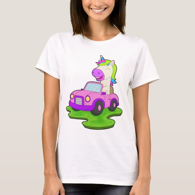 Camiseta Auto de Unicorn (Anverso)