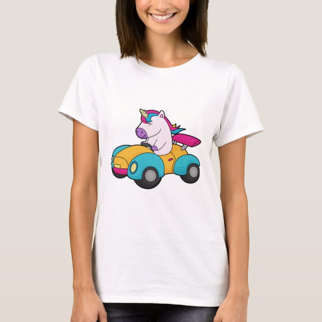 Camiseta Auto de Unicorn (Anverso)