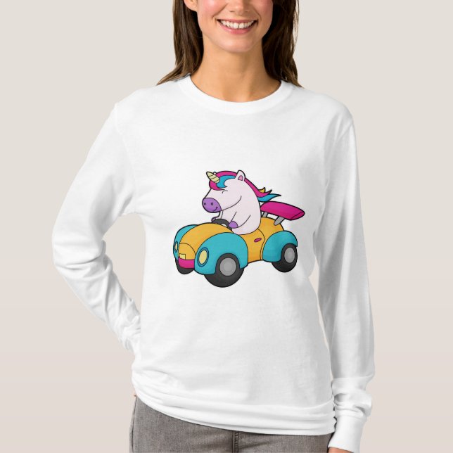 Camiseta Auto de Unicorn (Anverso)