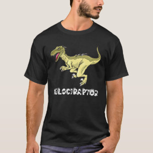 Camiseta Auto del reptil Guay Velociraptor Dinosaur Dino Sa