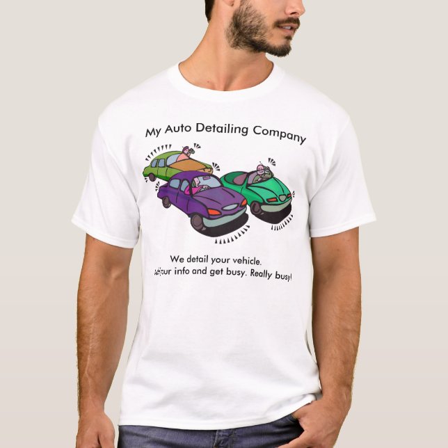 Camiseta Auto Detailer Company (Anverso)