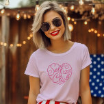 Camiseta Auto Love Club Heart Chica Power T-Shirt<br><div class="desc">Auto Love Club Heart Chica Power T-Shirt</div>
