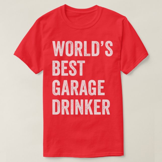 Camiseta Auto mecánico divertida Drinker Garage Fixing s Me (Diseño del anverso)