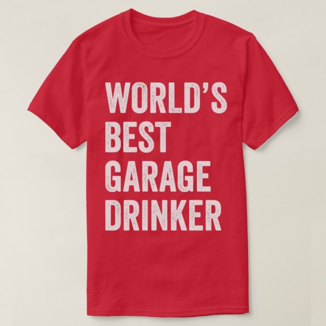 Camiseta Auto mecánico Funny Garage Drinker Fixing Carros M (Diseño del anverso)