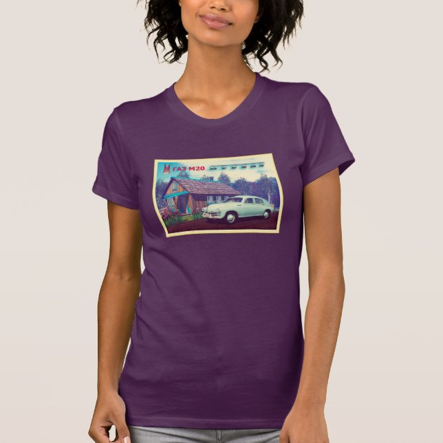 Camiseta Auto Ruso Y Dacha (Anverso)