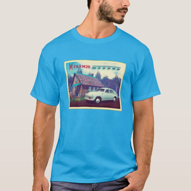 Camiseta Auto Ruso Y Dacha (Anverso)