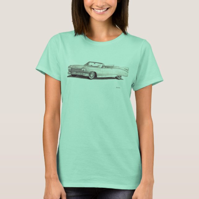 Camiseta Auto vintage: Cadillac Eldorado (Anverso)
