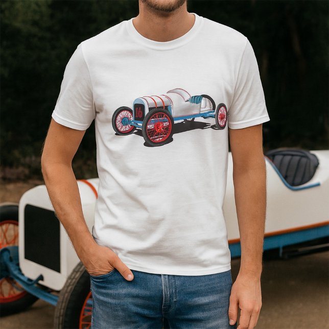 Camiseta Auto Vintage Race Car Classic (Subido por el creador)