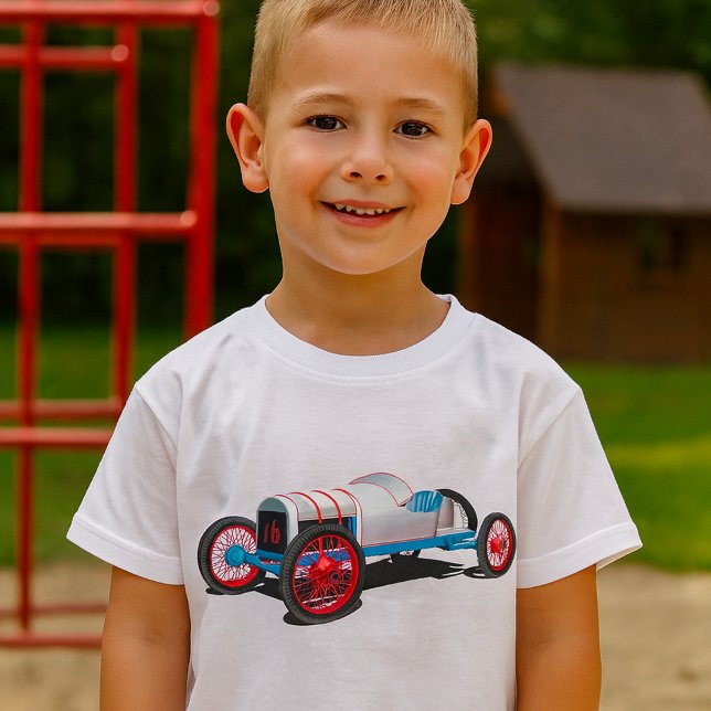 Camiseta Auto Vintage Race Car Classic (Subido por el creador)