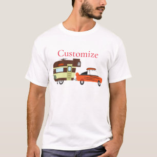 Camiseta Auto vintage y Camper Thunder_Cove