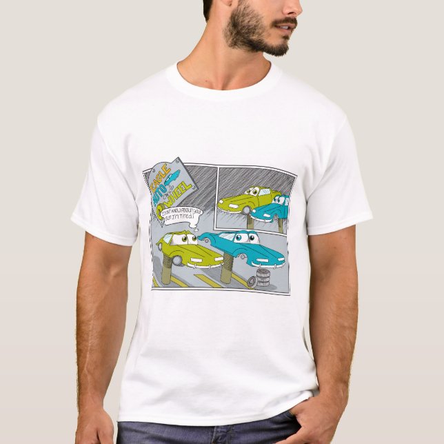 Camiseta Auto y Neumático (Anverso)
