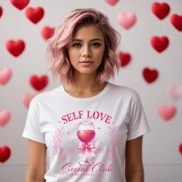 Camiseta Autoamor Club Social Diversión y mujeres con estil