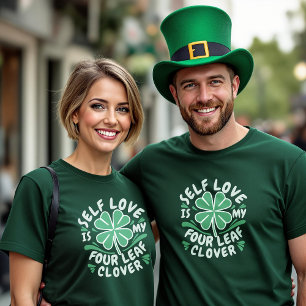 Camiseta Autoamor Cuatro Leaf Clover Unisex