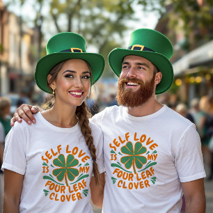 Camiseta Autoamor Cuatro Leaf Clover Unisex