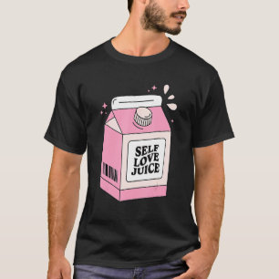 Camiseta Autoamor El día de San Valentín Juice Retro Rosa C