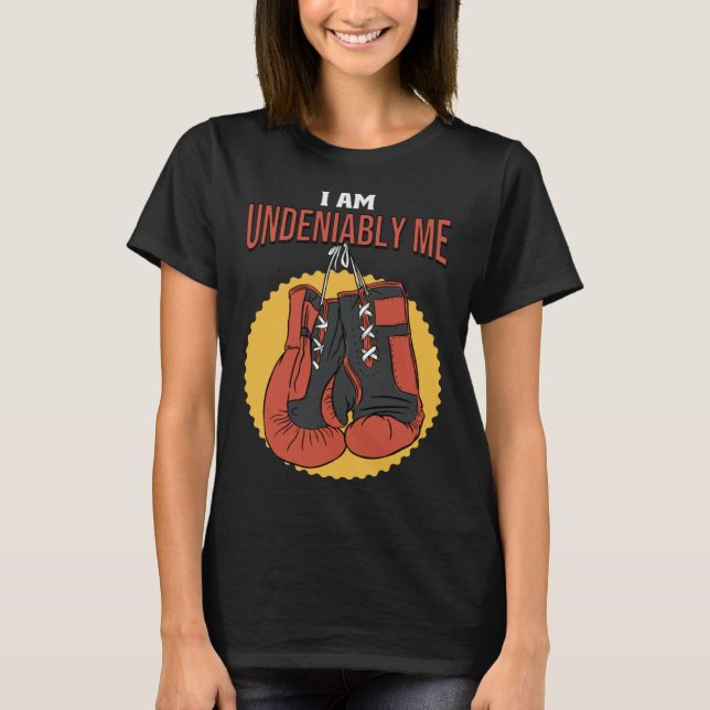 Camiseta Autoamor Innegablemente declaración mía (Anverso)
