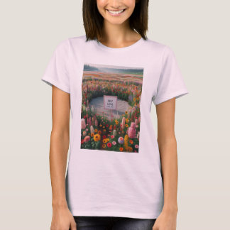 Camiseta Autoamor Jardín Bloom - Flor Inspiradora