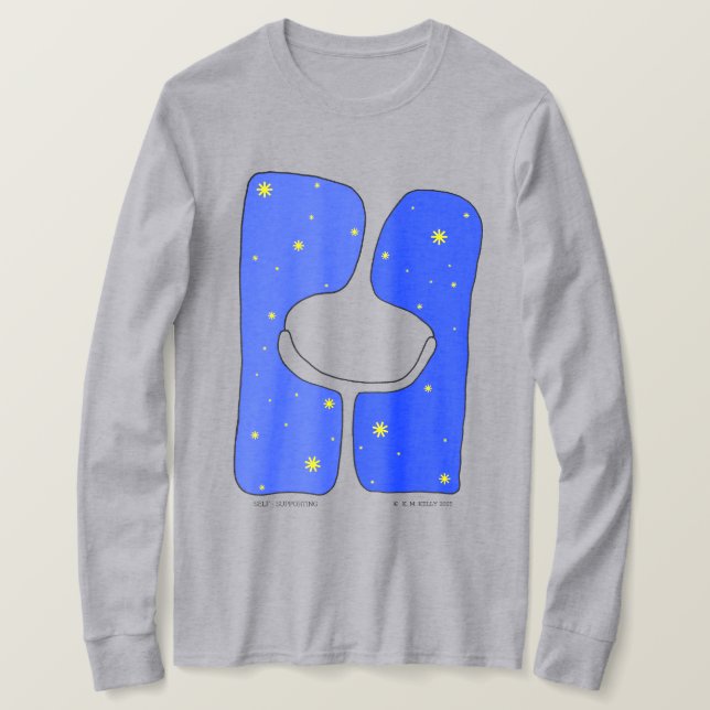 Camiseta Autoapoyo - Arte usable (Anverso del diseño)