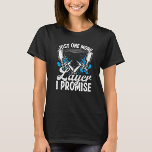 Camiseta Autobody Technician One more Layer Vehicle Car Pai