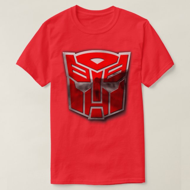 CAMISETA AUTOBOT METALIZADO (Diseño del anverso)