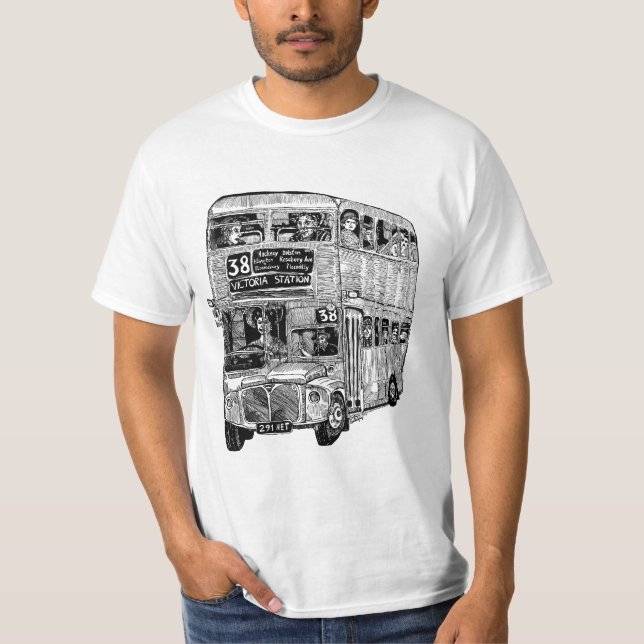 Camiseta Autobús 38 (Anverso)