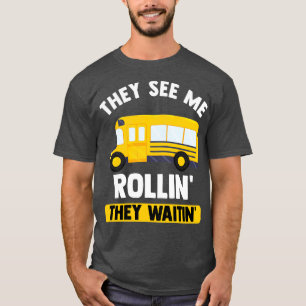 Camiseta Autobús Conductor Omnibus Profesión de Transporte