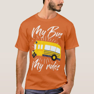 Camiseta Autobús Conductor Omnibus Profesión de Transporte 
